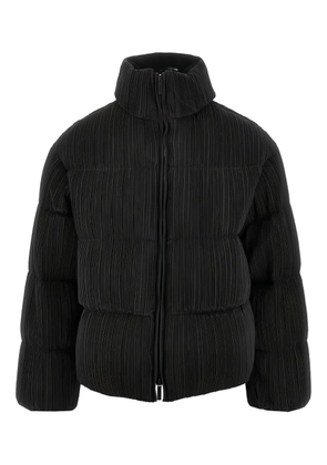 Emporio Armani zip-fastening puffer jacket - Black