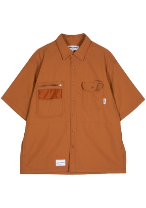 CHOCOOLATE logo-embroidered shirt - Brown