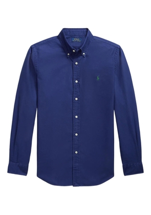 Polo Ralph Lauren embroidered-logo shirt - Blue