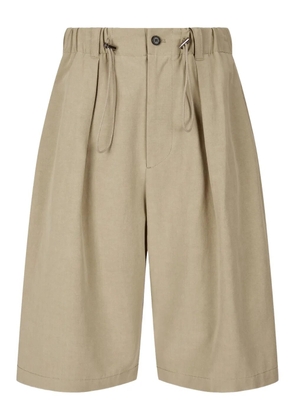 TOMBOY elasticated-waist shorts - Neutrals