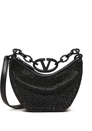 Valentino Garavani mini VLogo Moon shoulder bag - Black