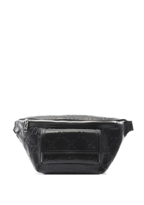 Gucci Pre-Owned 2010 embossed body waist bag - Black