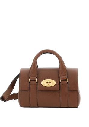 Mulberry mini Bayswater leather tote bag - Brown