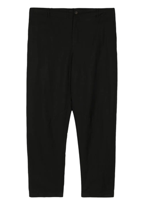 Forme D'expression cotton cropped trousers - Black