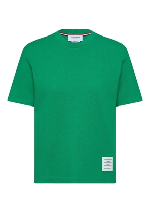 Thom Browne 4-Bar stripe T-shirt - Green