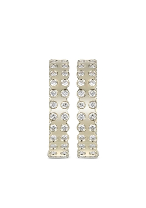 Type Jewelry 14K yellow gold Leggo diamond hoop earrings