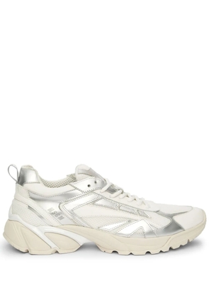 MSGM Vulcano distressed sneakers - White