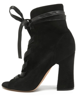 Gianvito Rossi 110mm leather boots - Black