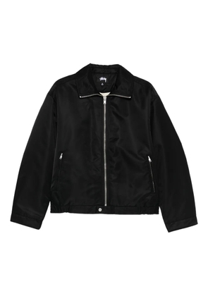 Stüssy Pile Lined zip jacket - Black