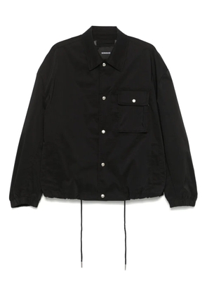 SONGZIO poplin shirt jacket - Black