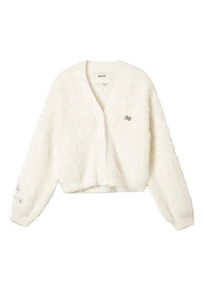 Musium Div. V-neck cardigan - White