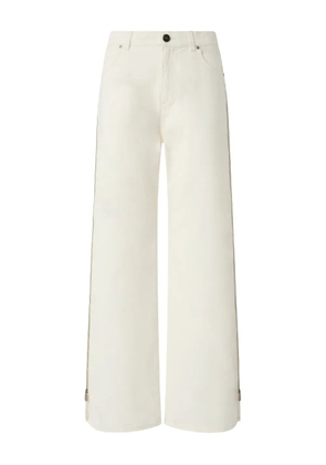 PINKO zip-detail jeans - White