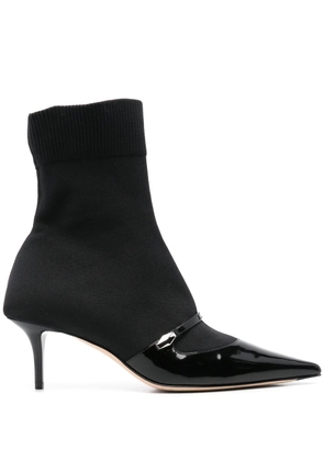 Jimmy Choo Pre-Owned 60mm Carolyn boots - Black