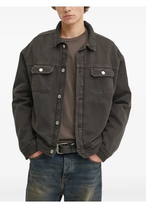 Won Hundred button-fastening denim jacket - Brown