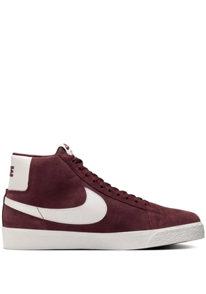 Nike Zoom Blazer Mid SB embossed-logo sneakers - Red