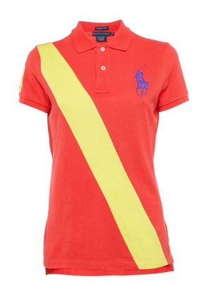 Polo Ralph Lauren Vintage diagonal-stripe polo shirt - Red
