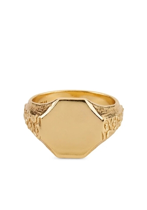 Emanuele Bicocchi brushed-finish ring - Gold
