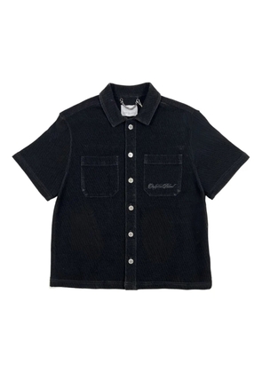 Only the Blind corduroy pocket shirt - Black