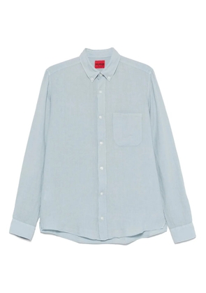 HUGO linen shirt - Blue