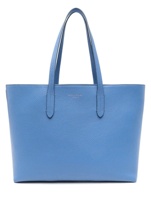 Aspinal Of London Zipped East West tote bag - Blue