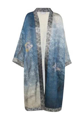 Pierre-Louis Mascia floral open jacket - Blue
