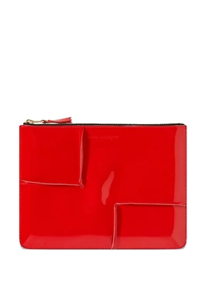 Comme Des Garçons Wallet seam-details wallet - Red