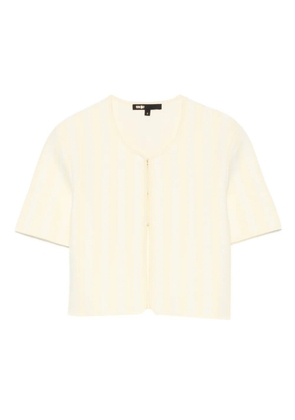 Maje patterned jacket - Yellow