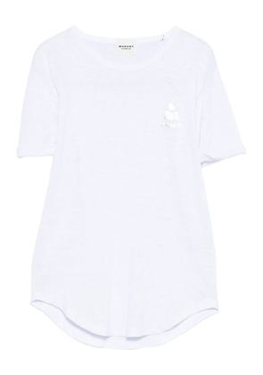 MARANT ÉTOILE logo-print T-shirt - White
