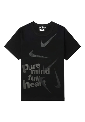 Black Comme Des Garçons x Nike graphic-print T-shirt