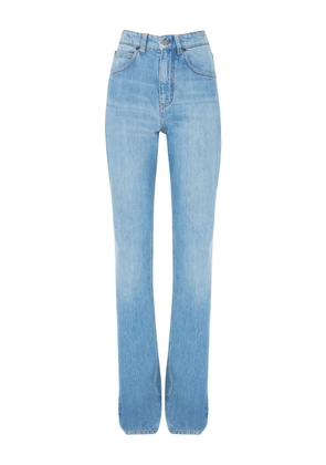 Victoria Beckham Julia high-rise straight leg jeans - Blue