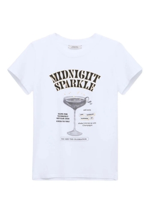 Dorothee Schumacher Midnight Sparkle printed short-sleeve T-shirt - White