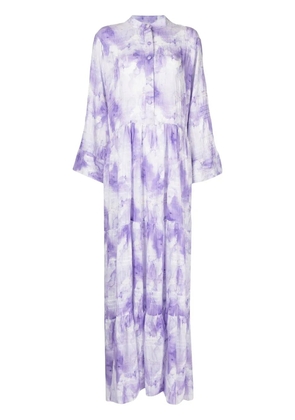Bambah Gardenia maxi dress - Purple