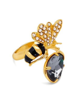 Oscar de la Renta bee stone ring - Gold