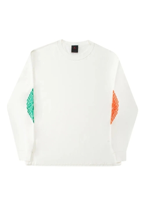 Jordan Rare Air elbow-patch long-sleeve T-shirt - White