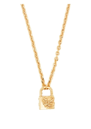 Emanuele Bicocchi padlock pendant necklace - Gold