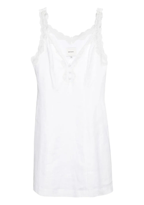 Reformation Kaya linen dress - White