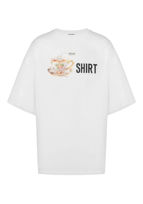 Moschino graphic-print t-shirt - White