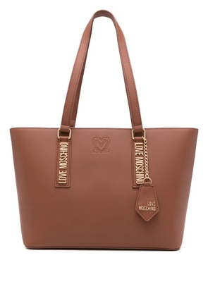 Love Moschino Pure Essential tote bag - Brown