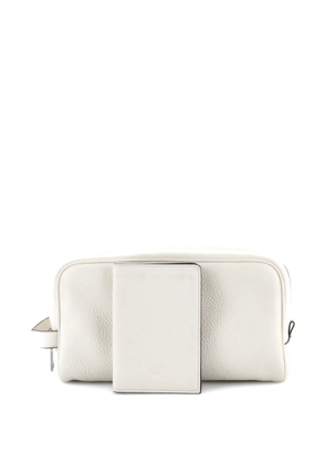 Fendi Pre-Owned Travel Kit Leather pouch - White