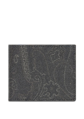 ETRO paisley-print wallet - Black