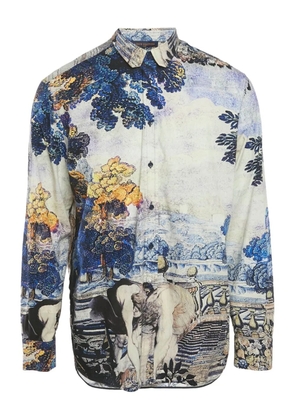 Louis Vuitton Pre-Owned tapestry-print shirt - Neutrals