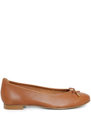 Sarah Chofakian Office ballerina shoes - Brown