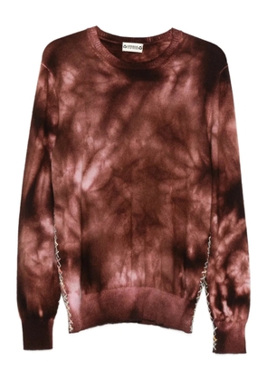 A.N.G.E.L.O. Vintage Upcycling tie-dye sweater - Brown