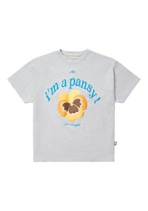 Advisory Board Crystals Pansy T-shirt - Grey