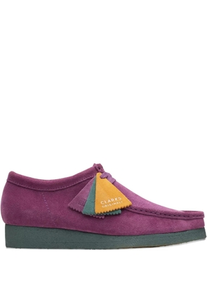 Clarks Wallabee desert boots - Purple