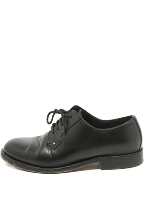 Valentino Garavani Pre-Owned leather Derby shoes - Black
