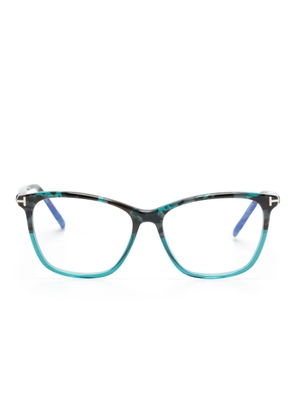 TOM FORD Eyewear butterfly-frame glasses - Blue