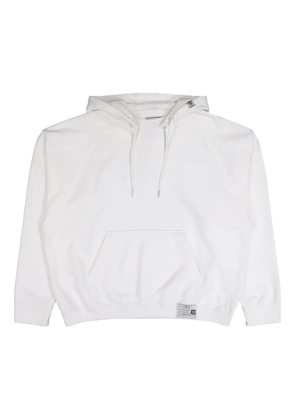 Maison MIHARA YASUHIRO x Masses graphic-print hoodie - White
