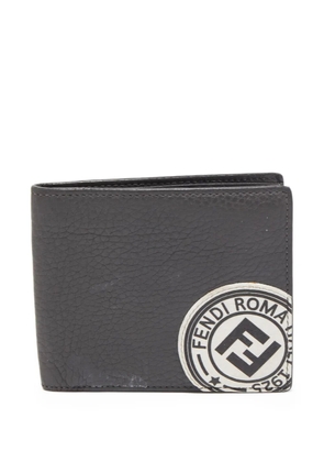 Fendi Pre-Owned logo-print wallet - Grey