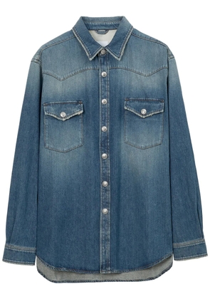 Burberry long-sleeve denim shirt - Blue